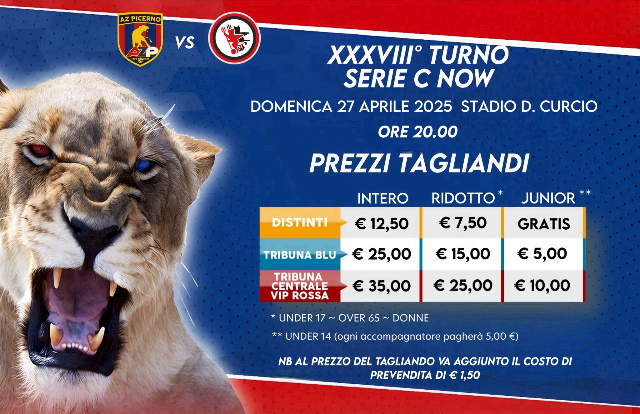APERTA LA PREVENDITA DEI TAGLIANDI LOCALI AZP-FOGGIA