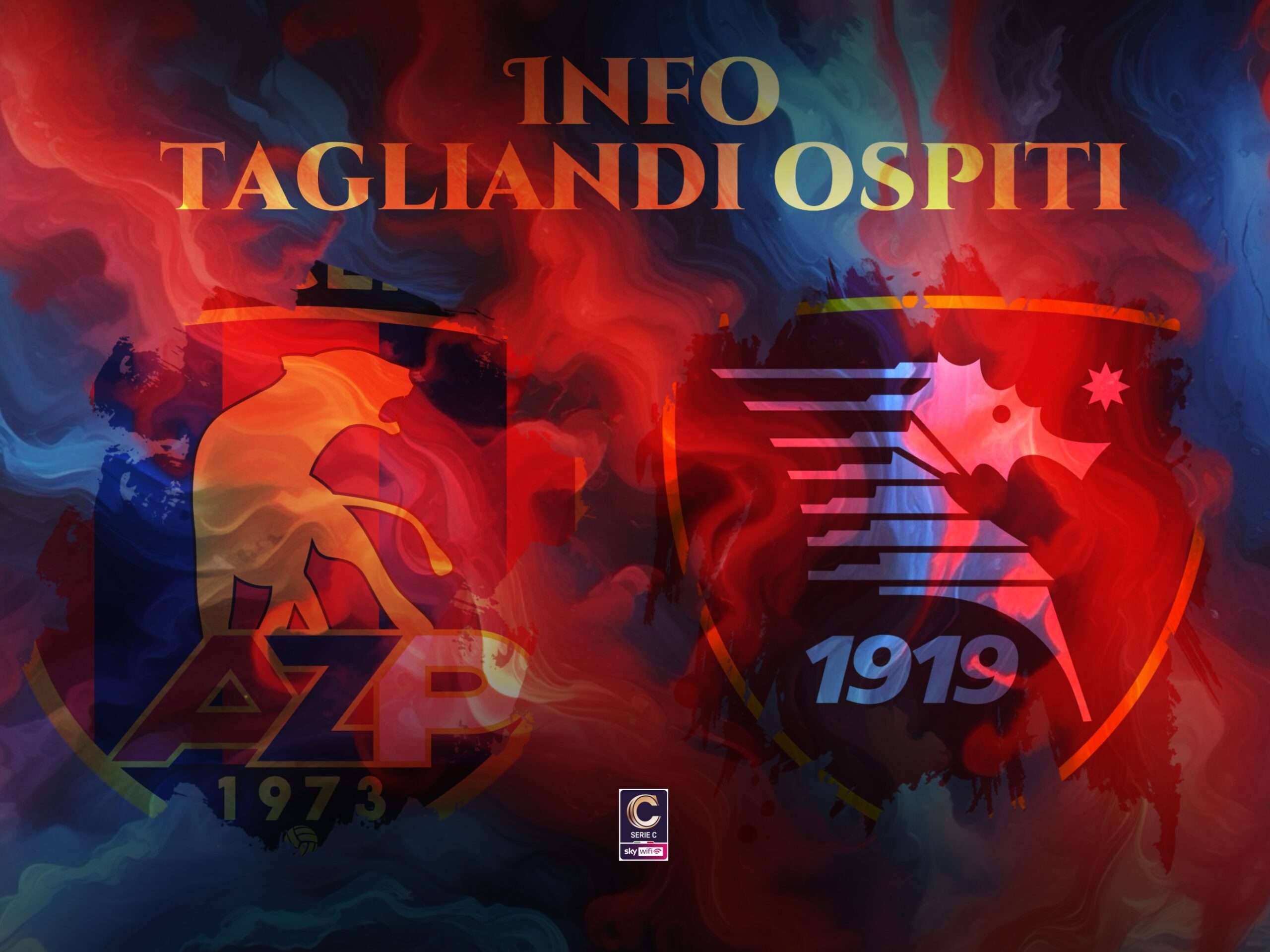 VENDITA TAGLIANDI AZP-SALERNITANA SETTORE OSPITI