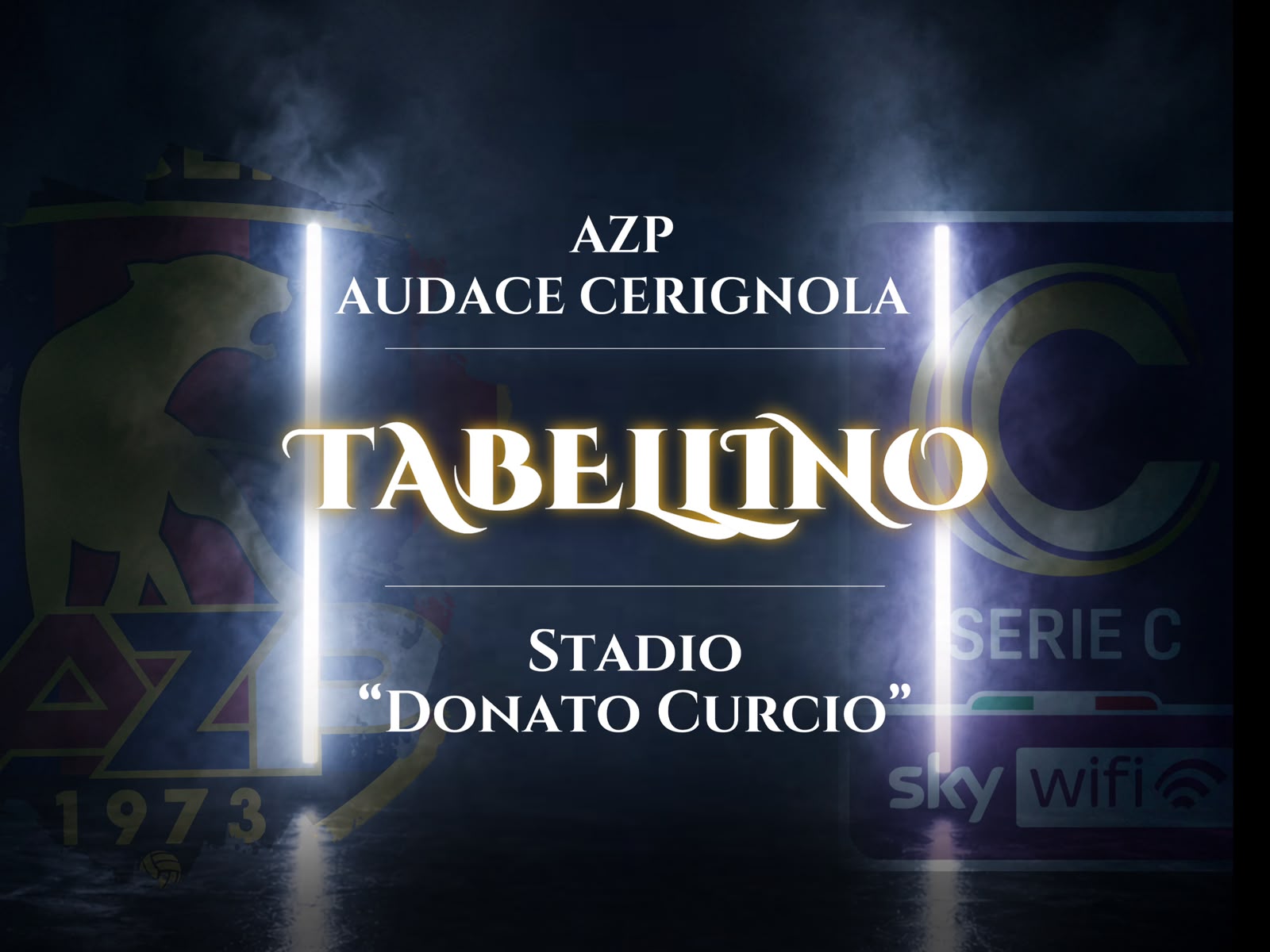 AZP VS CERIGNOLA 2-1: IL TABELLINO